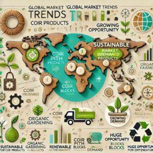 global demand for coir products in export business