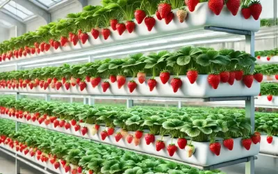 How to Grow Strawberries using Cocopeat Grow Bags in Hydroponic Farming?