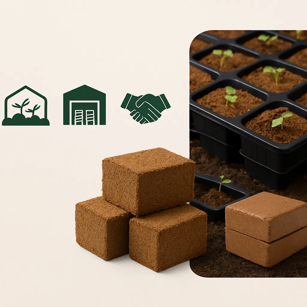 coco coir cubes for hydroponics