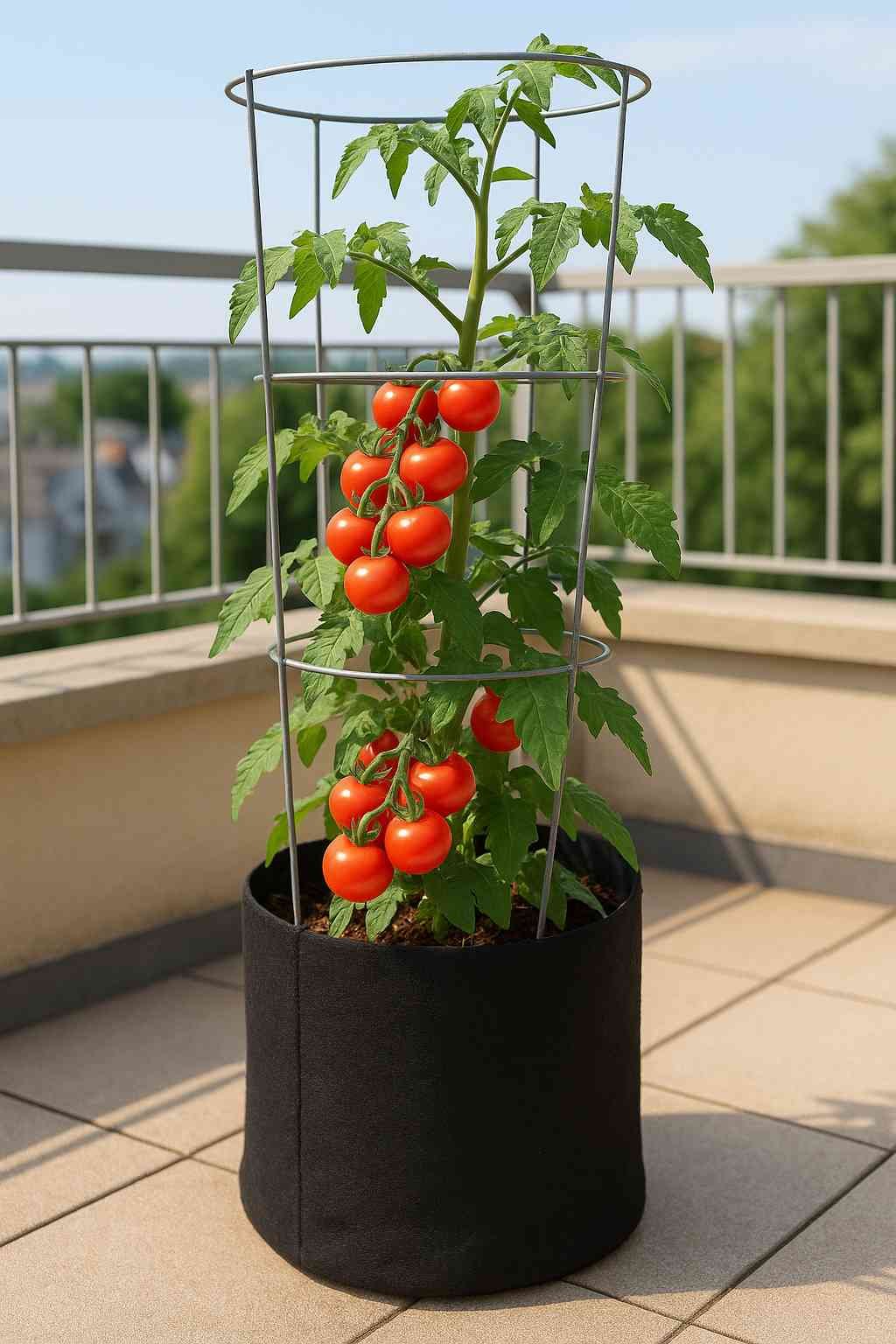 growing tomatoes in grow bags<br />
