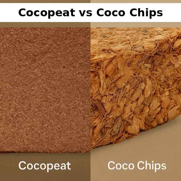 Coco Chips vs. Cocopeat (Coir Pith) | A Comprehensive Comparison
