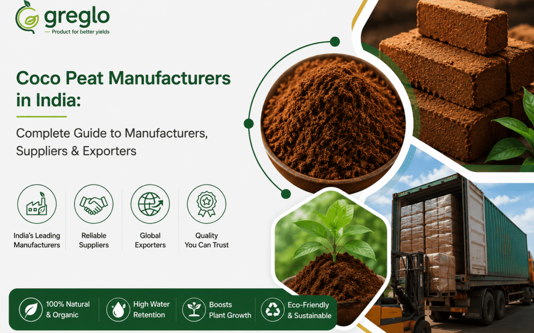 Coco peat manufacturers in India