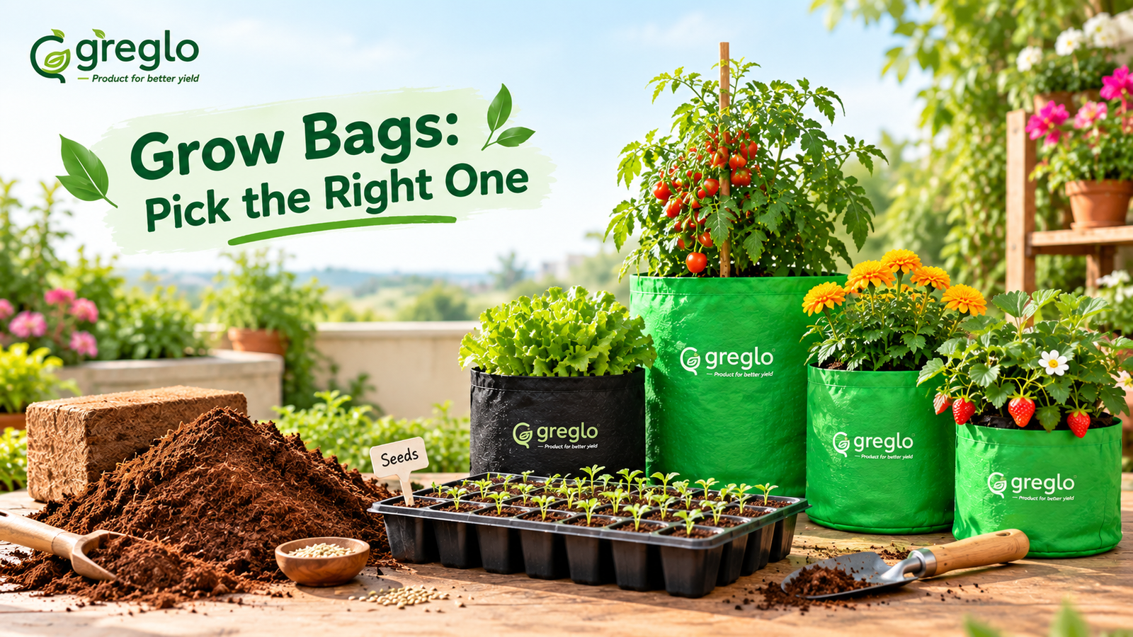 🪴 Grow Bags for Plants: Types, Sizes & Complete Buying Guide