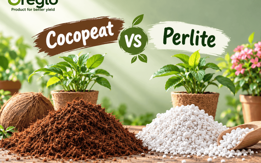 Cocopeat vs perlite for plant growth