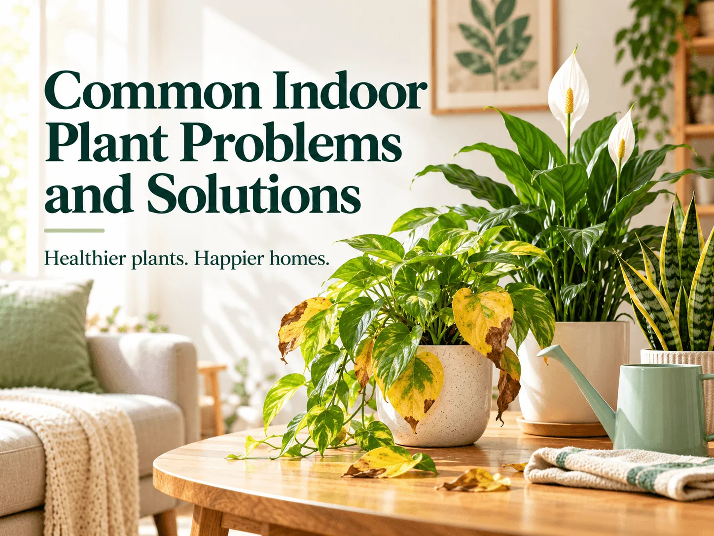 Common Indoor Plant Problems and Solutions
