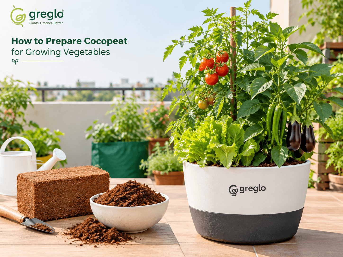 How to Prepare Cocopeat for Growing Vegetables